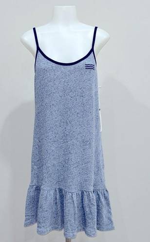 indigo. Sol Angeles Womens Anacapa Pique Tennis Dress in Sz L