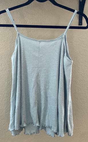 Wishlist Boutique  button blue tank top