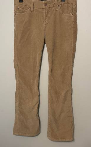 Seven7 Brand Low Rise Corduroy Pants