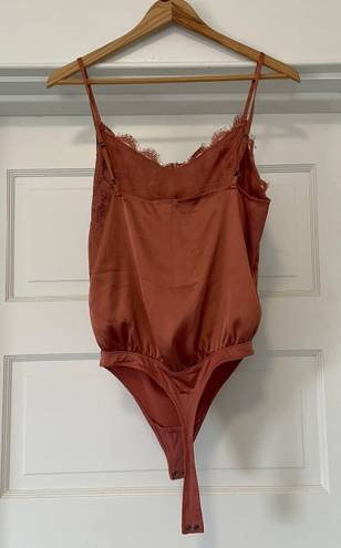 Abercrombie & Fitch Satin Lace Bodysuit