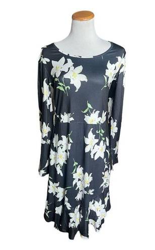 In Bloom NWT Womens Kyerivs Floral  Midi Shift Dress - Sz  S