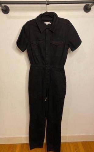 Good American  The Fit For Success Jumpsuit Black