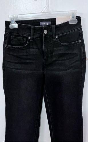 NYDJ  JEANS MARILYN STRAIGHT LIFTXTUCK TECHNOLOGY DARK JEANS SIZE 00 NEW P1-155