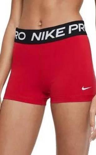 Nike Red Pro Spandex Shorts