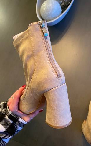 Boohoo Suede Booties