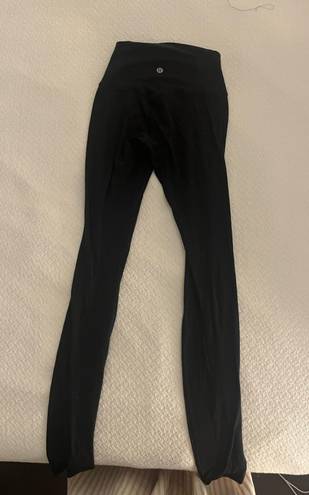 Lululemon Black Patterned  Align Leggings