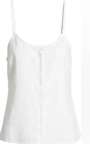 Treasure & Bond Button-Up Linen Blend Camisole
 ZL (b10)