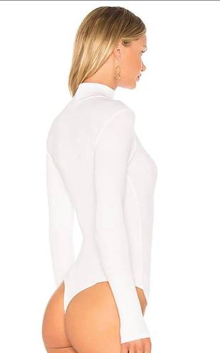 n:philanthropy  Brooke Turtleneck Bodysuit in White