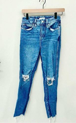 Good American  Good Curve Straight Jeans in BLUE527 in Size 2