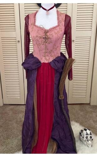 Spirit Halloween Hocus Pocus Sarah Sanderson Costume Sz Child Large Or XS Adult