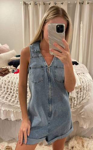 Entro denim romper 