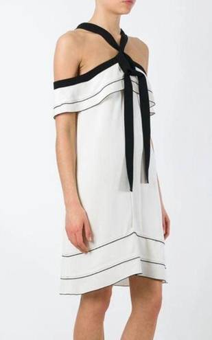 Proenza Schouler NWT.  Off-the-shoulder bow crepe mini dress