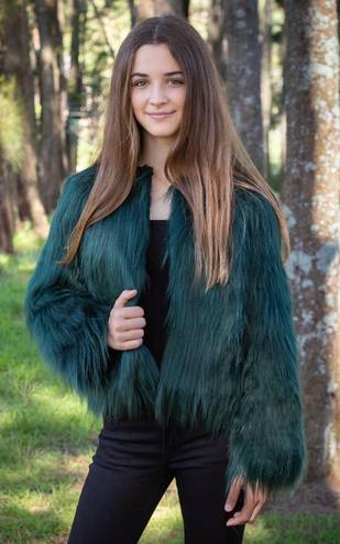 Free People Faux Fur Coat