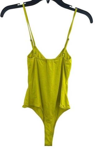 n:philanthropy  Bright Yellow Sleeveless Bodysuit New