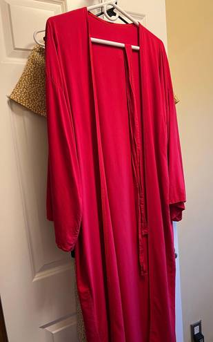 Bathing Suit Coverup/ Over Clothing Red Size M