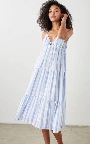 Rails NWOT  Avril Gibson Stripe midi summer dress size S