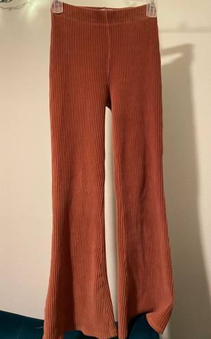 Hollister Ribbed Wide Leg Pants