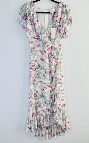 Cinq à Sept NEW  Sheilla Maxi Dress in Celeste Multi Floral