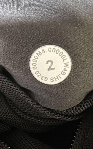 Lululemon  Dynamic Movement Hoodie Black Puffer Jacket Women’s Size 2