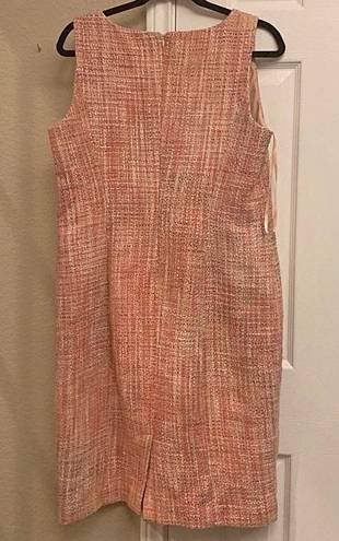 Talbots Pink Tweed Dress