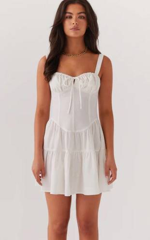 Peppermayo White Mini Dress