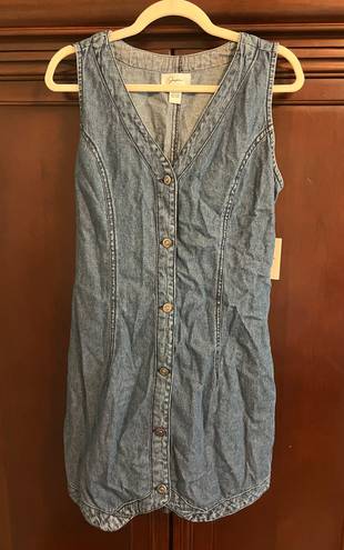 Denim Dress Blue Size L