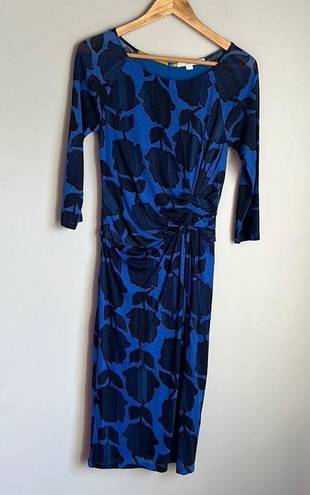 Harper Boden  Jersey Faux Wrap Dress