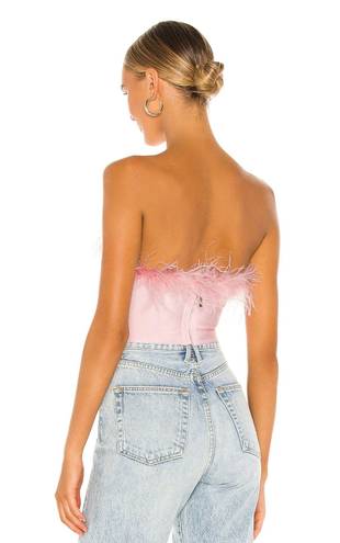 Revolve Superdown Pink feather Top