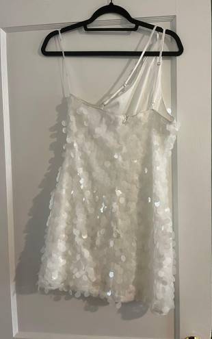 Lulus White Sequin Dress