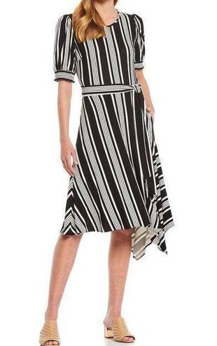 Karl Lagerfeld Karl Lagerfield Striped Dress. New With Tags. Black and  White. Size 14 - $85 (42% Off Retail) New With Tags - From Yvette