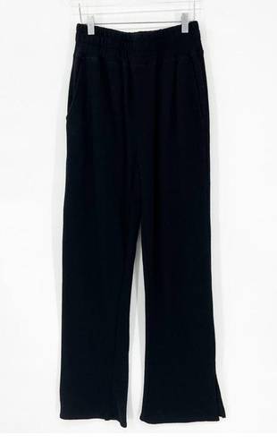 n:philanthropy  Freesia Split Cuff Wide Leg Sweatpants M Black