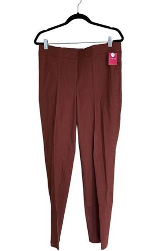 Spanx NWT  On-the-Go Ankle Slim Straight Pant IN Bronze Glow