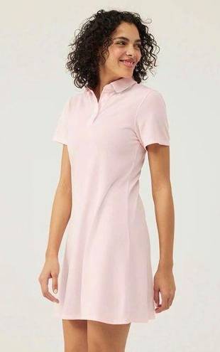 Outdoor Voices  Pink Birdie Polo Shirt Mini Dress Women's XXS NWT