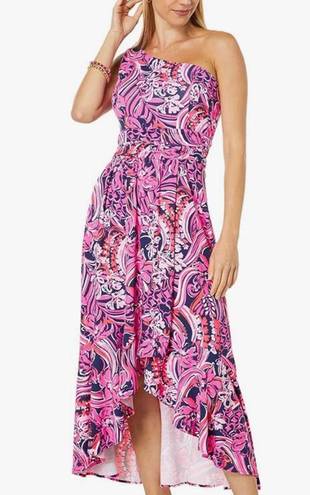 Lilly Pulitzer Lily Pulitzer summer dress. “Monico” one shoulder dress