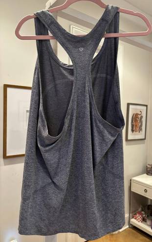 Lululemon Gray Swiftly Tech Racerback Tank Top