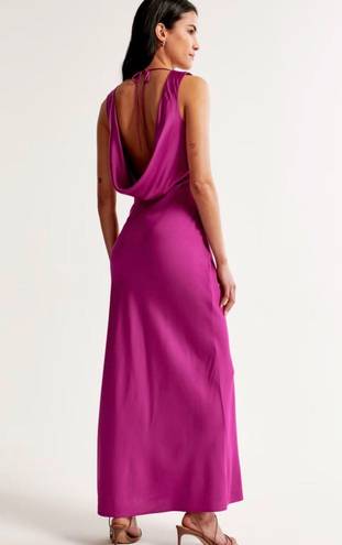 Abercrombie & Fitch Plunge Cowl Back Dress