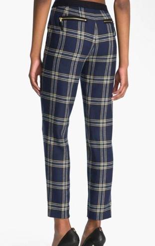 Juicy Couture  Eton' Plaid Crop Pants size 4