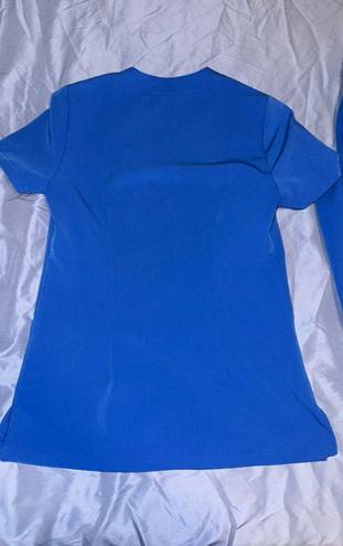 Jaanuu Royal Blue Scrub Set