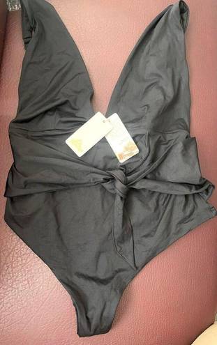 Agua Bendita  Florentina Tie Waist Swimsuit Size 2XL NWT $130