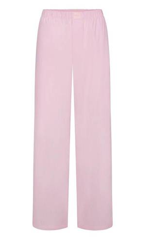 SKIMS Cotton Poplin Sleep Pant in Limited Edition 💞BABY PINK💞