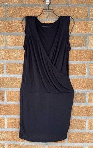 ALLSAINTS  Black Jersey Casual Dress medium