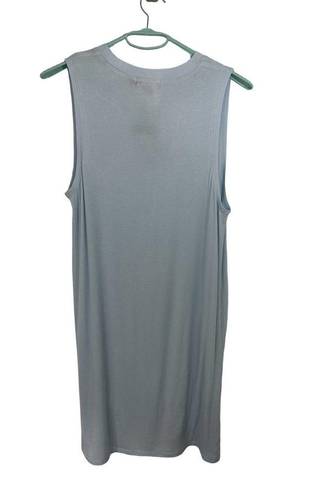 n:philanthropy  Women's NEW SZ S NIX Midi Dress Rib Knit Cloudy Blue 71395MPR00