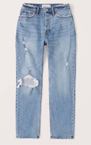 Abercrombie & Fitch Curve Love Dad Jean Extra Short