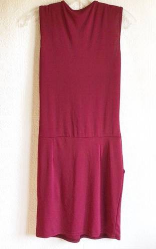 Bordeaux Courage.b  Carla Sleeveless Dress Small