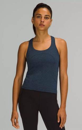 Lululemon Swiftly Tech Racerback Tank Top Blue Size 8