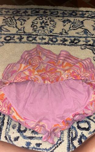 Aerie pink skirt with shorts under 