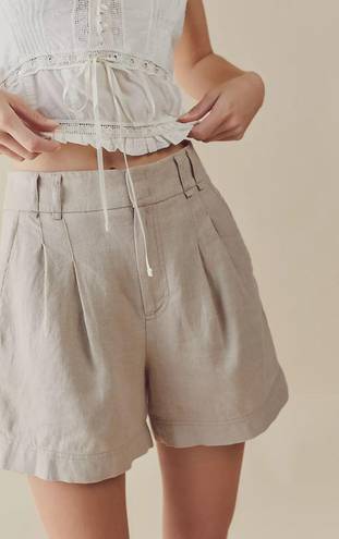 Free People Chelsea Linen Shorts