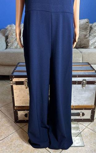 Harper  ROSE Scarf Neck Crepe Jumpsuit