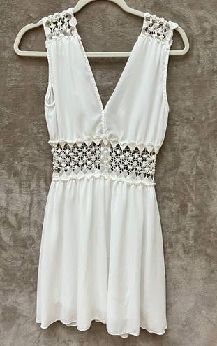 Charlotte Russe White Mini Dress