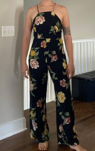 Urban Outfitters Floral Jumpsuit 